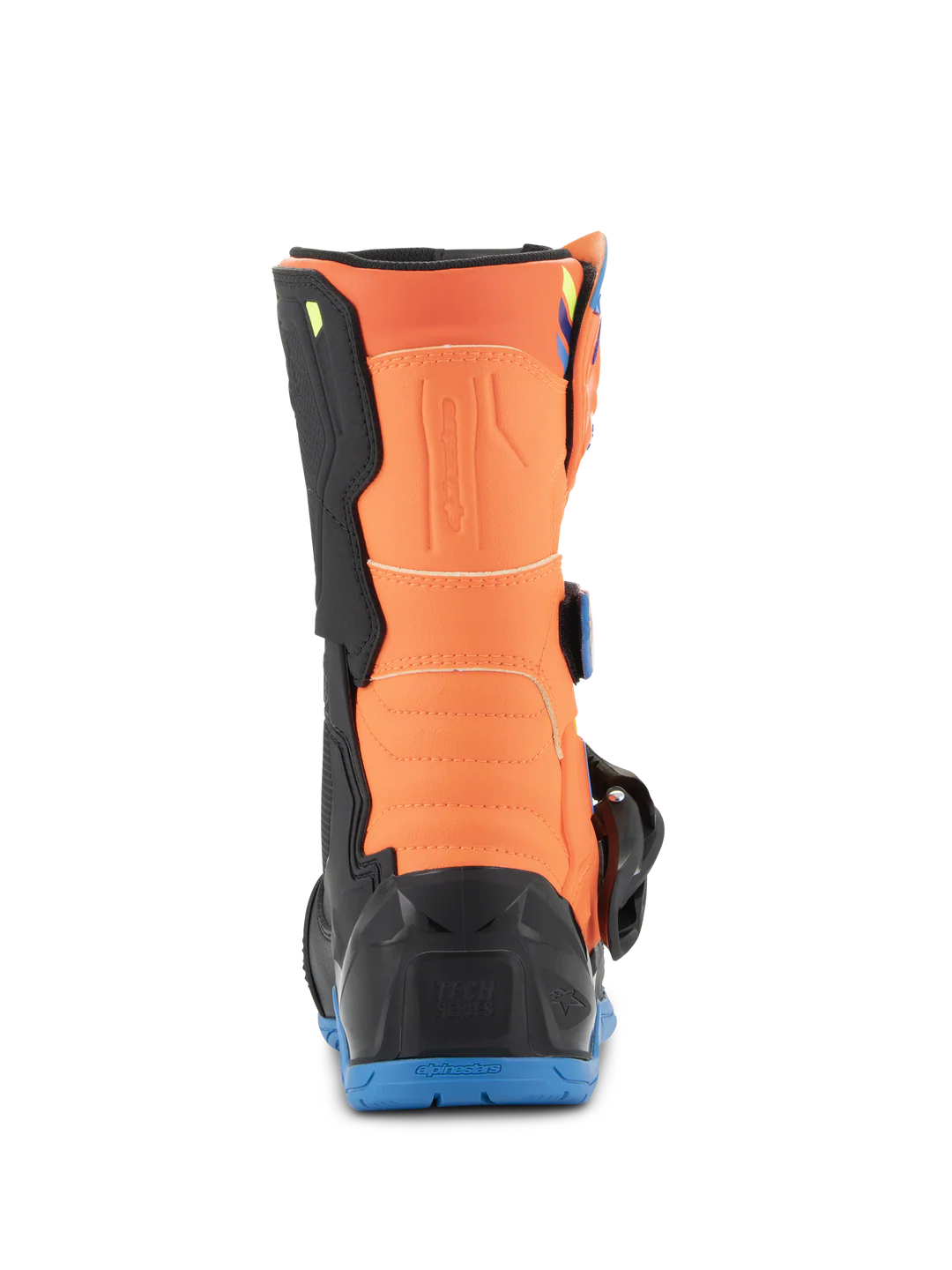 Alpinestars Tech 3's Kids Orange Fluo Enamel Blue Yell Fl