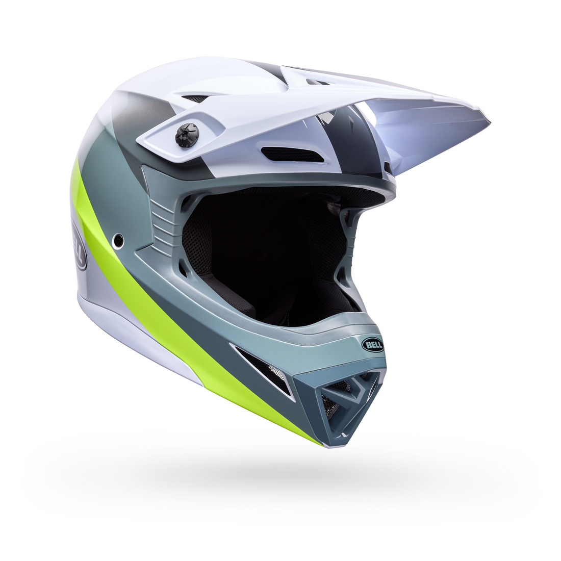 Youth MX-10 Mips Aviator White/Green