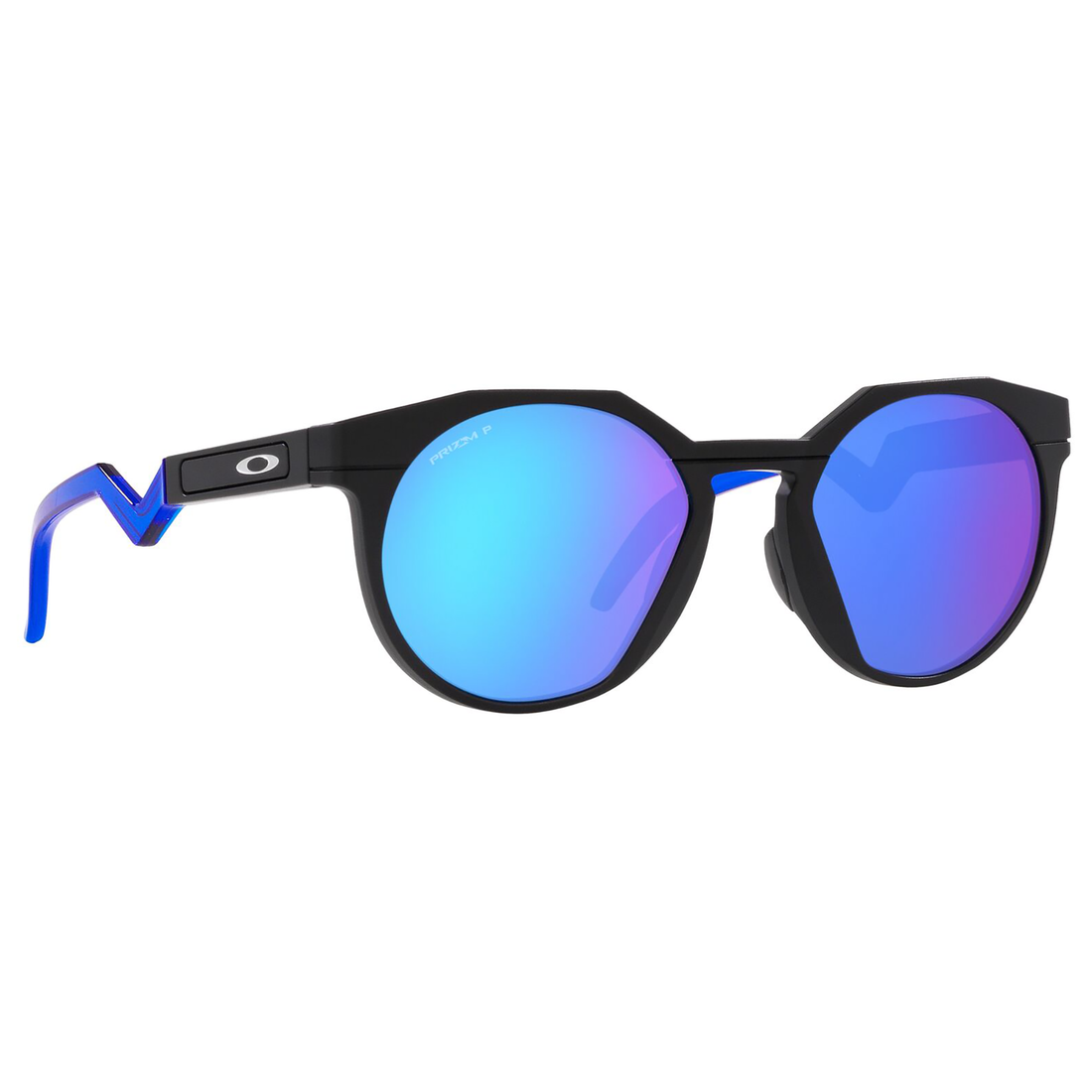 Oakley HSTN Sunglasses MATTE BLACK / PRIZM SAPPHIRE POLAR LENS