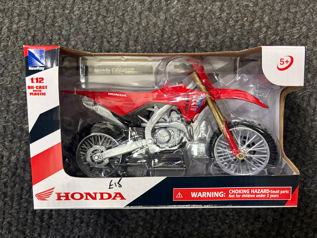 HONDA CRF450R MODEL TOY BIKE 1:12